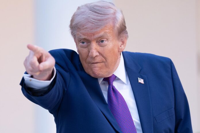 El presidente de Estados Unidos, Donald Trump. EFE/Aaron Scwartz
