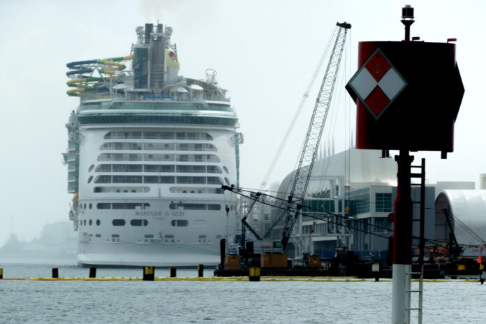 Fotografía de archivo que muestra a un crucero atracado en la Bahía de Miami, Florida (EE.UU). EFE/Giorgio Viera
