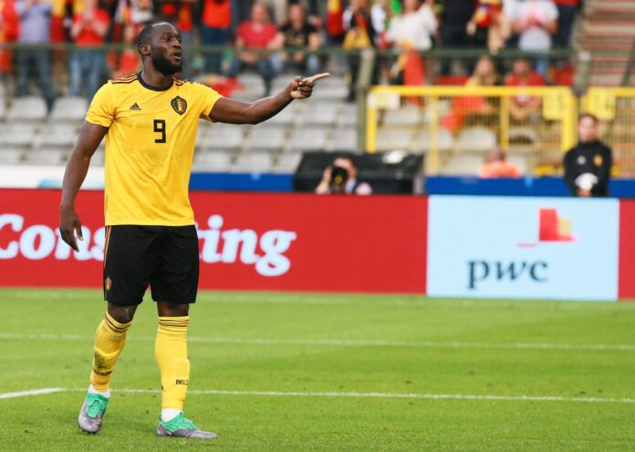 Fotografía de Stephanie Lecocq, en la que puede verse en una imagen de archivo del 11 de junio de 2018 al belga Romelu Lukaku, durante un partido. EFE
