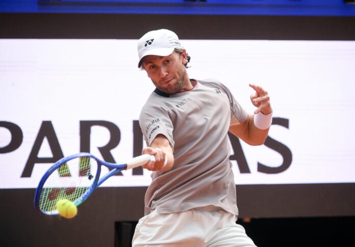 El noruego Casper Ruud en cuartos del Masters 1.000 de Roma EFE/EPA/ALESSANDRO DI MEO
