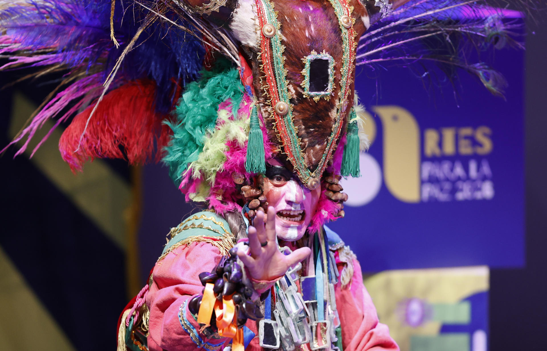 Colombia apuesta por las políticas de educación y formación artística y cultural como herramientas para la construcción de paz, una propuesta que centra el Congreso Iberoamericano Artes para la Paz 2026, que reúne desde este miércoles en Bogotá a representantes de diecinueve países. EFE/ Mauricio Dueñas Castañeda
