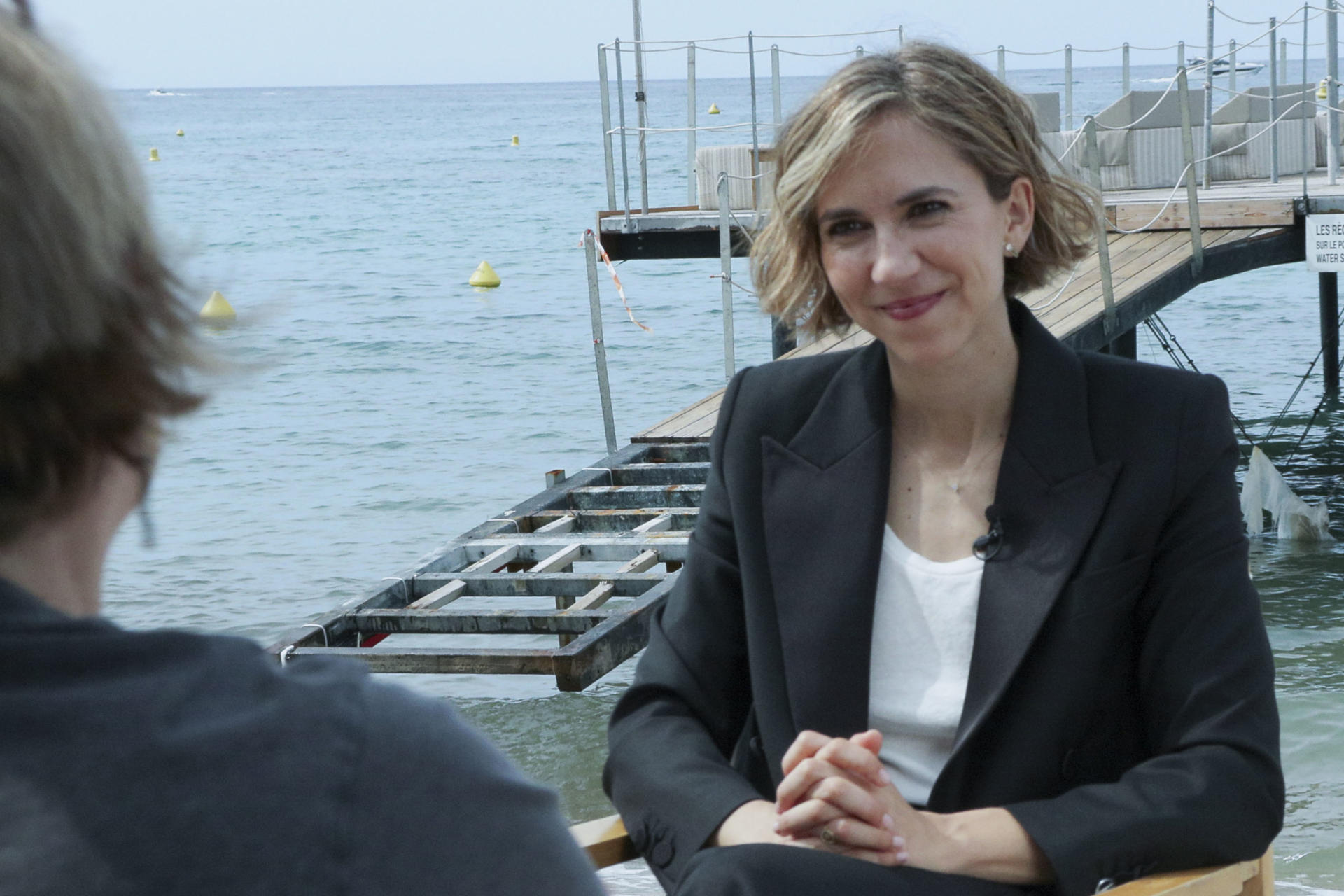 La directora de cine catalana Aina Clotet, que presenta su largometraje 'Viva' en la edición 79 del Festival de Cannes dentro de la sección Semana de la Crítica.EFE/ Edgar Sapiña Manchado
