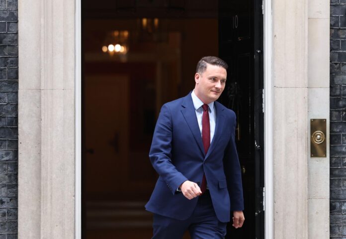 El ya ex ministro británico de Sanidad Wes Streeting. EFE/EPA/NEIL HALL
