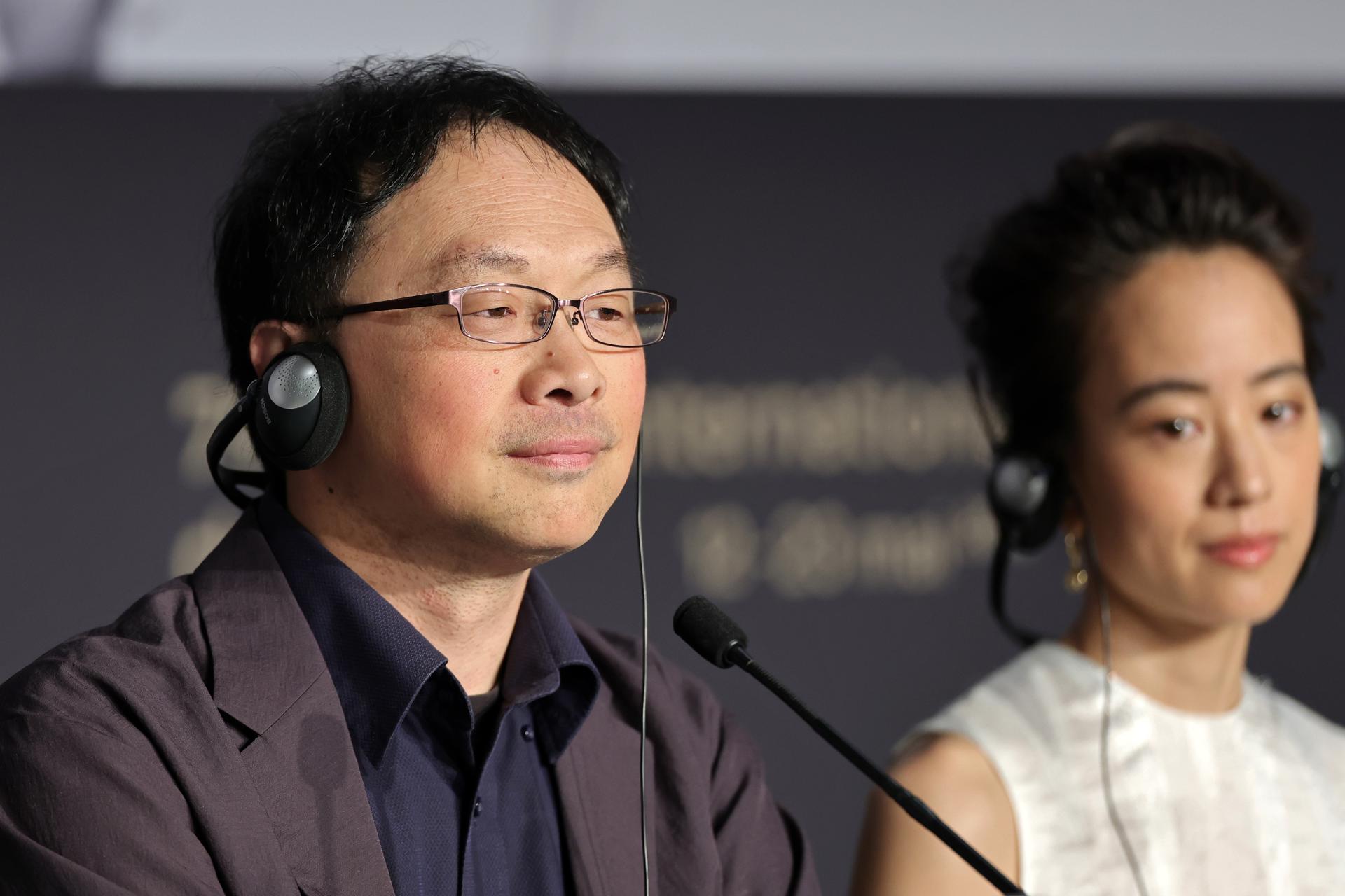 - Koji Fukada asiste a la conferencia de prensa de 'NagiNotes' durante la 79ª edición del Festival de Cine de Cannes, en Cannes, Francia, el 14 de mayo de 2026. El festival de cine se celebra del 12 al 23 de mayo de 2026. (Cine, Francia) EFE/EPA/NEILSON BARNARD / POOL
