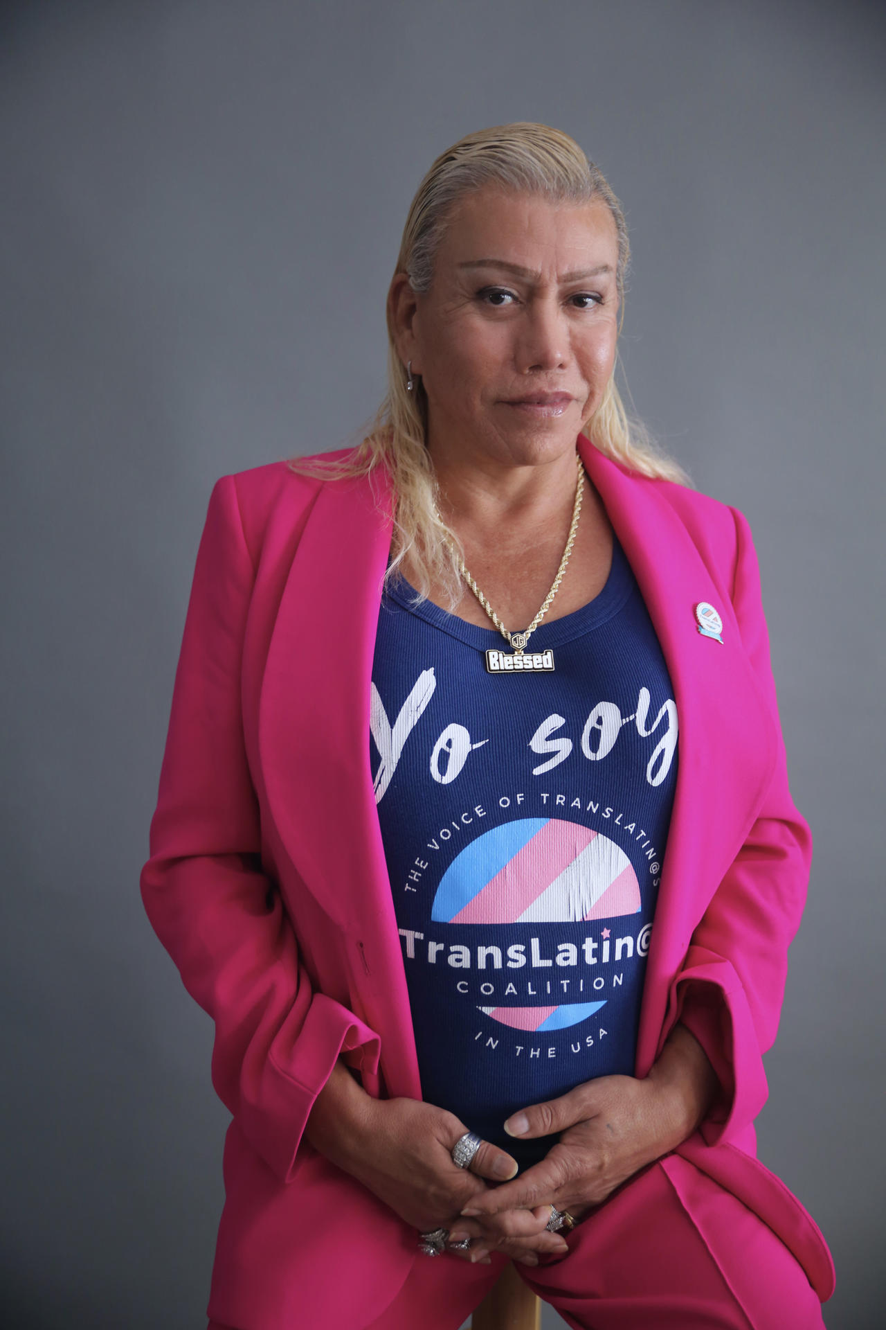 Fotografía cedida por Translatin@ Coalition donde aparece Bamby Salcedo, su fundadora y directora actual. EFE/Translatin@ Coalition /SOLO USO EDITORIAL /NO VENTAS /SOLO DISPONIBLE PARA ILUSTRAR LA NOTICIA QUE ACOMPAÑA /CRÉDITO OBLIGATORIO
