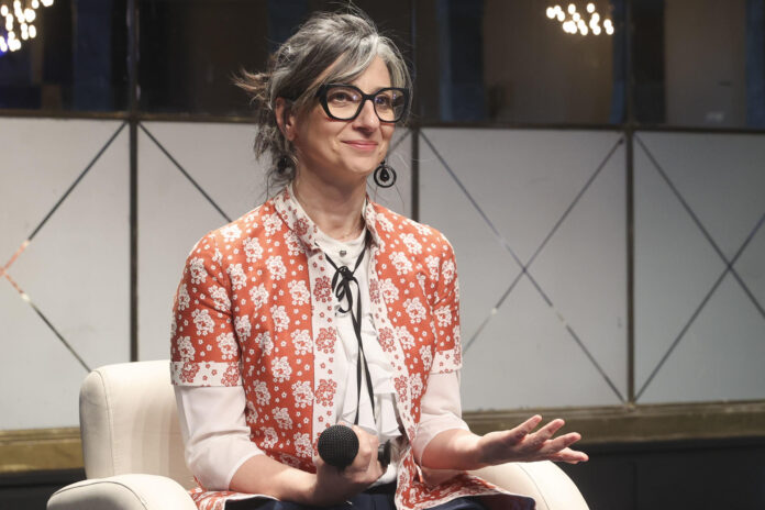 La relatora de la Naciones Unidas sobre la situación de los derechos humanos en los Territorios Ocupados Palestinos, Francesca Albanese, fue captada el pasado 6 de mayo, en Madrid (España). EFE/Víctor Lerena
