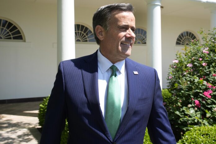 Foto de archivo del director de la CIA, John Ratcliffe. EFE/YURI GRIPAS / POOL
