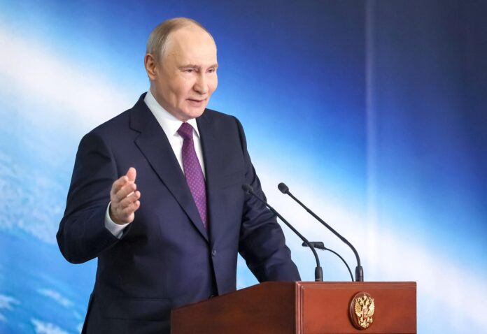 El presidente ruso, Vladimir Putin. EFE/EPA/VYACHESLAV PROKOFYEV/SPUTNIK/KREMLIN POOL MANDATORY CREDIT
