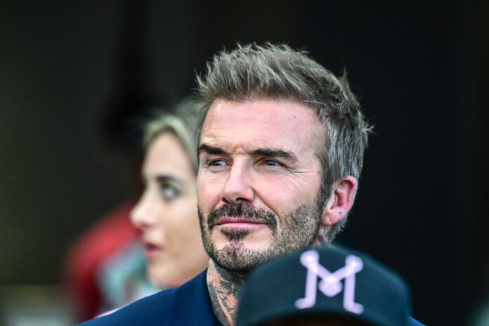 El exfutbolista David Beckham, copropietario del Inter Miami de la Major League Soccer (MLS). EFE/ Giorgio Viera

