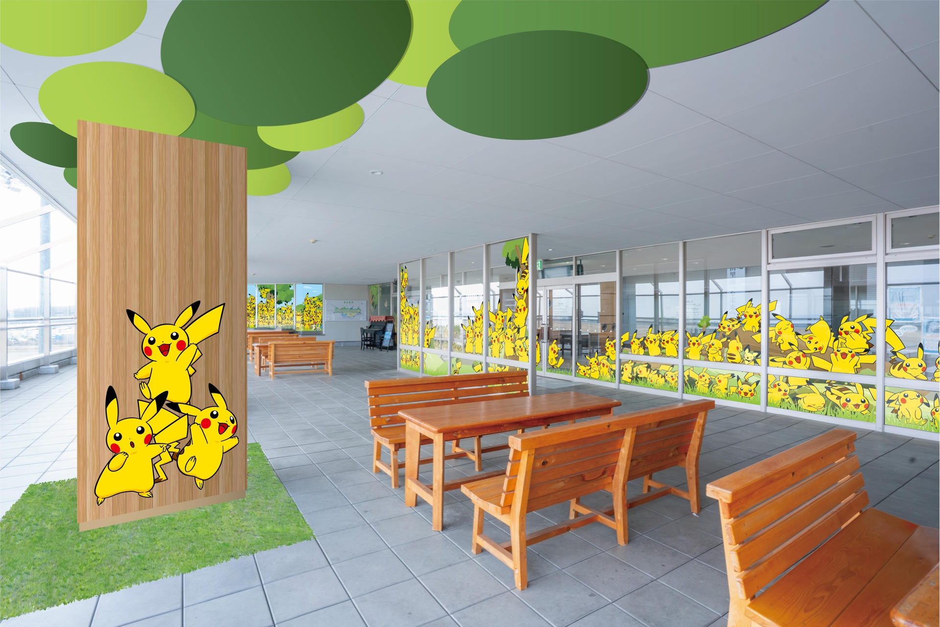 TOKIO, 15/05/2026.- El primer aeropuerto con temática de Pokémon abrirá en julio sus puertas en la península nipona de Noto, con la intención de impulsar el turismo en una región que busca recuperarse tras el terremoto de 2024, que dejó más de 200 muertos y numerosos daños. Renombrado como Aeropuerto Noto Satoyama Pokémon With You, ha sido decorado para "recuperar" las cifras de visitantes anteriores al seísmo, si bien no tienen una cifra objetivo en mente, explicó este viernes a EFE una portavoz de la prefectura de Ishikawa. EFE/ Gobierno de la pefectura deIshikawa - SOLO USO EDITORIAL/SOLO DISPONIBLE PARA ILUSTRAR LA NOTICIA QUE ACOMPAÑA (CRÉDITO OBLIGATORIO) -