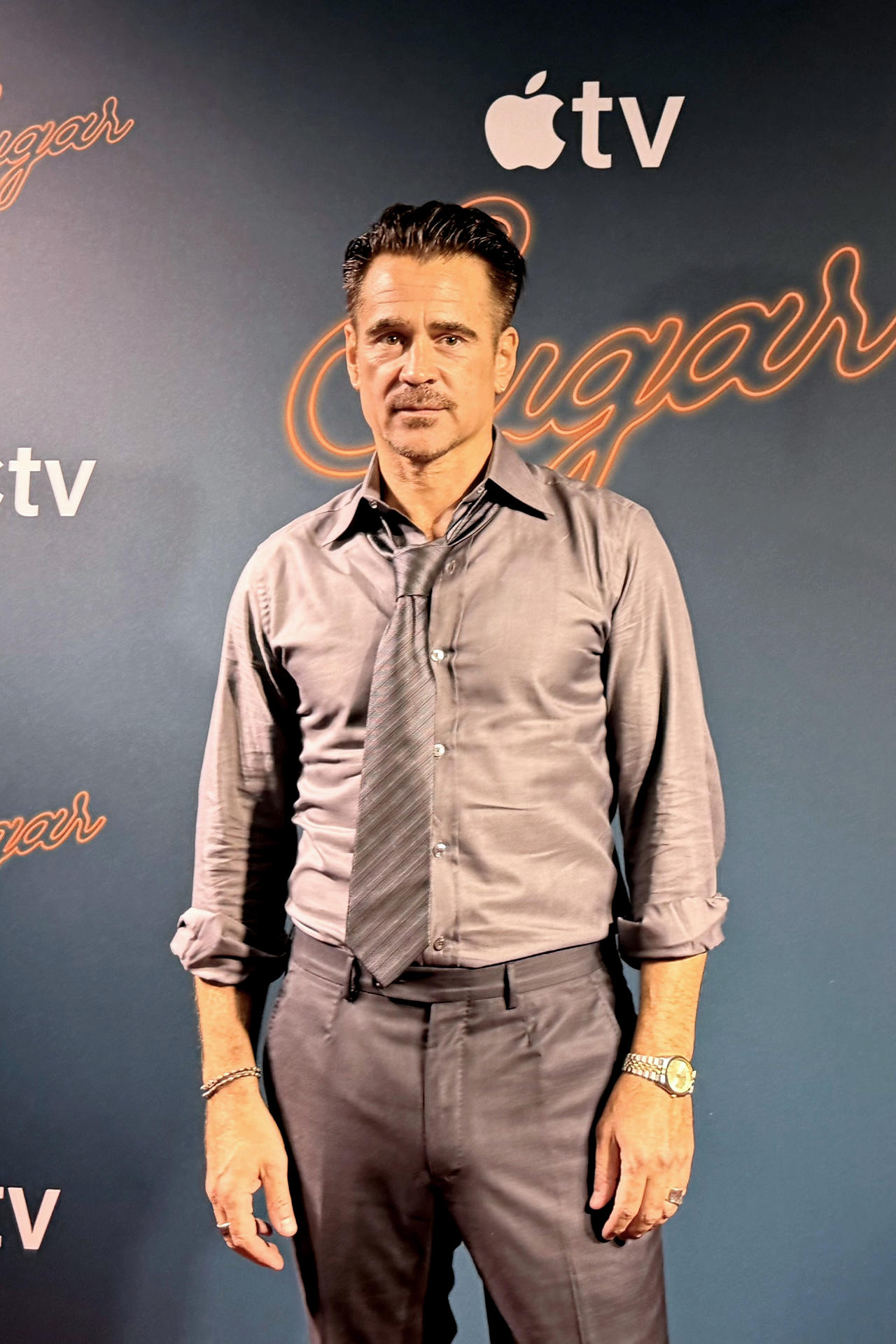 Fotografía del 1 de mayo de 2026 que muestra al actor irlandés Colin Farrell posando durante una entrevista con EFE en Miami, Florida (Estados Unidos). Farrell lleva más de dos décadas viviendo en Estados Unidos, pero asegura no haber perdido la capacidad de observar su entorno desde la mirada de un inmigrante. EFE/ Alicia Civita
