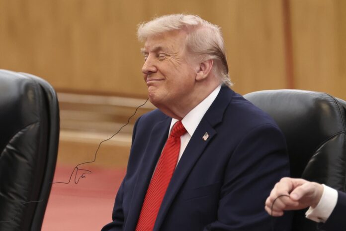 El presidente de EE.UU., Donald Trump. EFE/EPA/MAXIM SHEMETOV / POOL
