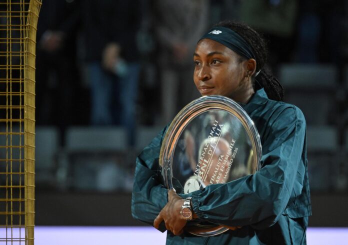La estadounidense Coco Gauff tras perder la final del WTA 1.000 de RomaEFE/EPA/ALESSANDRO DI MEO
