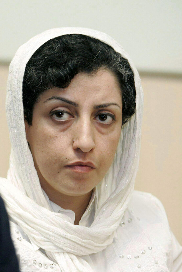 Fotografía de archivo de la nobel iraní Narges Mohammadi. EFE/ Magali Girardin /ARCHIVO
