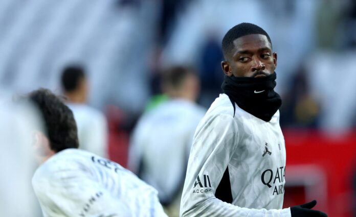 el atacante del París Saint-Germain Ousmane Dembélé en foto de archivo de MOHAMMED BADRA. EFE/EPA/

