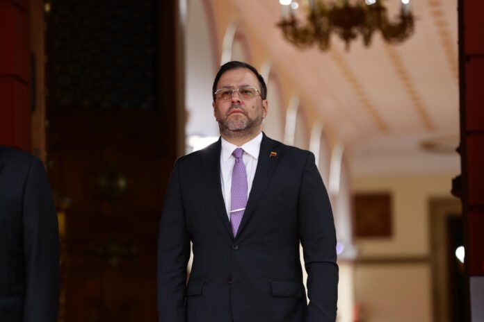 Fotografía de archivo del canciller de Venezuela, Iván Gil. EFE/ Rayner Peña R
