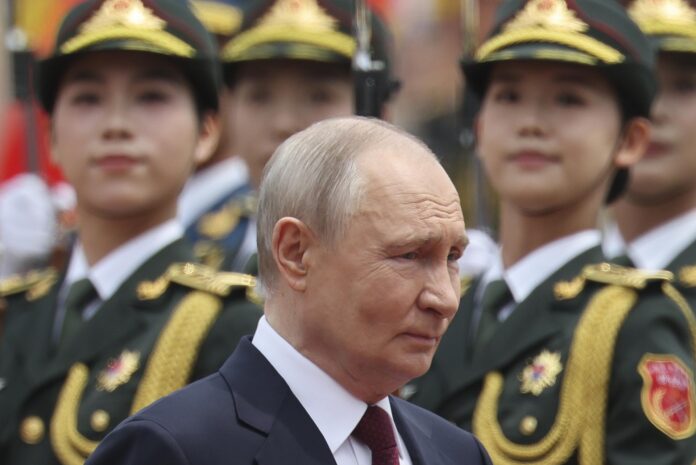 El presidente ruso, Vladimir Putin, durante su visita a China.
EFE/EPA/Maxim Shemetov / POOL

