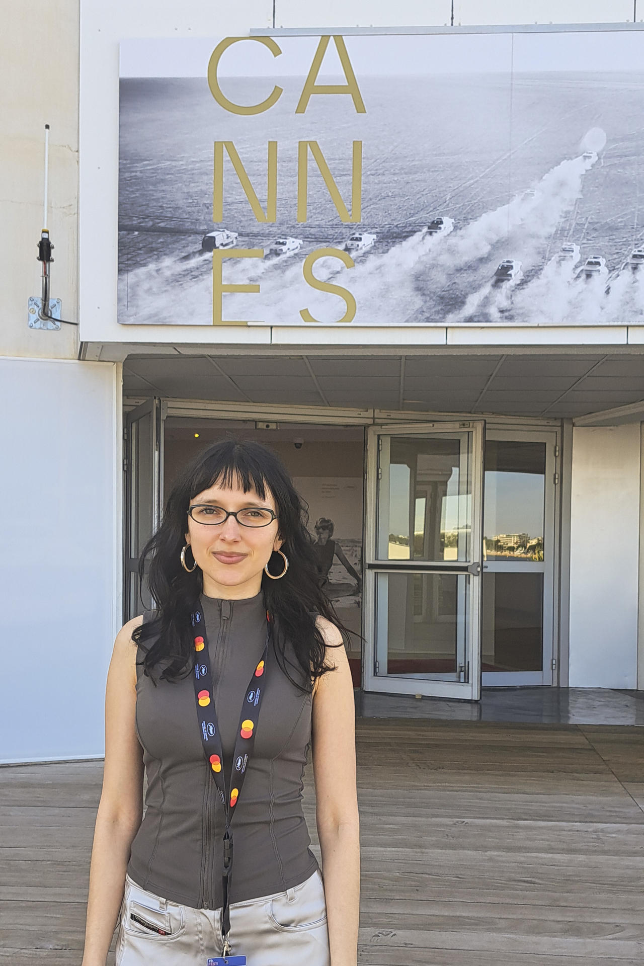 La española Aina Callejón, directora de 'Tú, yo y la vaca'. EFE/Alicia García de Francisco
