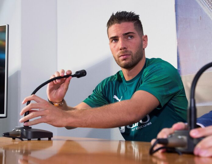 Fotografía de Pedro Puente Hoyos, en la que puede verse en una imagen de archivo del 11 de julio de 2019 al guardameta hispanofrancés Luca Zidane. EFE
