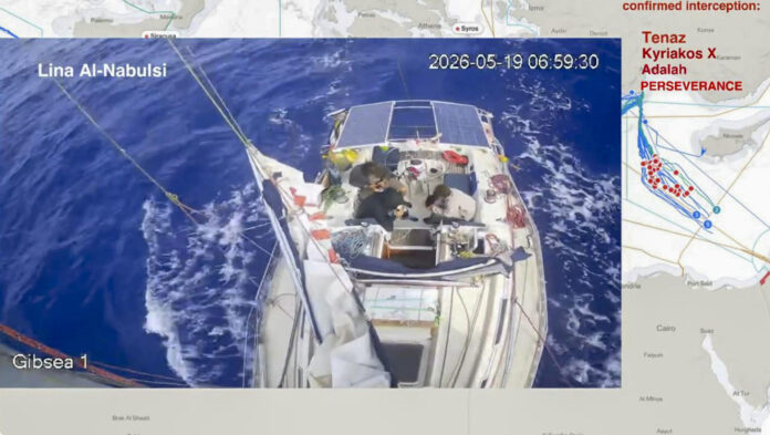 Imagen de archivo de un barco de la flotilla humanitaria que navegaba hacia Gaza.
EFE/ Freedom Flotilla Coaliton
