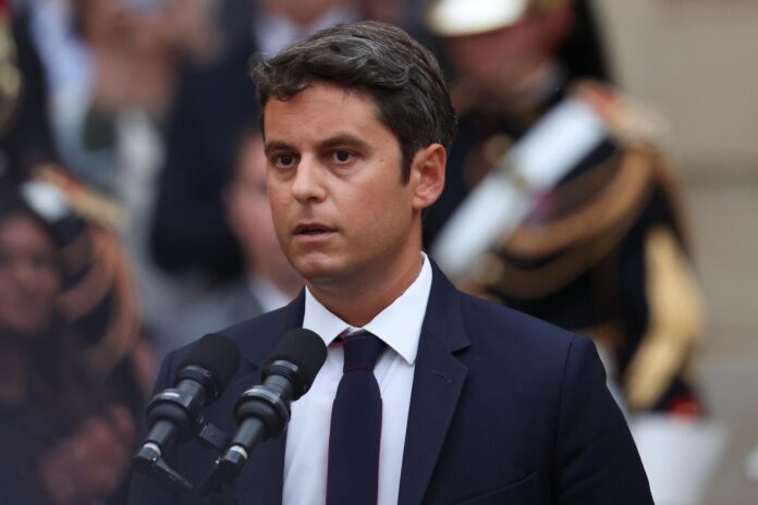 Imagen de archivo de Gabriel Attal. EFE/EPA/MOHAMMED BADRA
