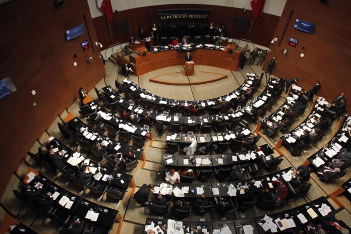 Vista general del Senado en Ciudad de México (México). Imagen de archivo. EFE/Sáshenka Gutiérrez
