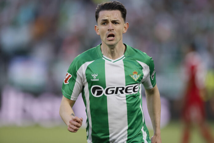 Imagen de archivo del centrocampista del Betis Álvaro Fidalgo. EFE/ José Manuel Vidal
