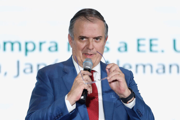 El secretario de Economía, Marcelo Ebrard. Fotografía de archivo. EFE/ Sáshenka Gutiérrez
