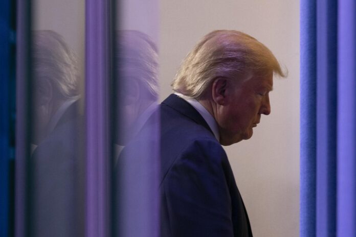 Fotografía de archivo del presidente de EE.UU. Donald Trump. EFE/Tasos Katopodis/Pool

