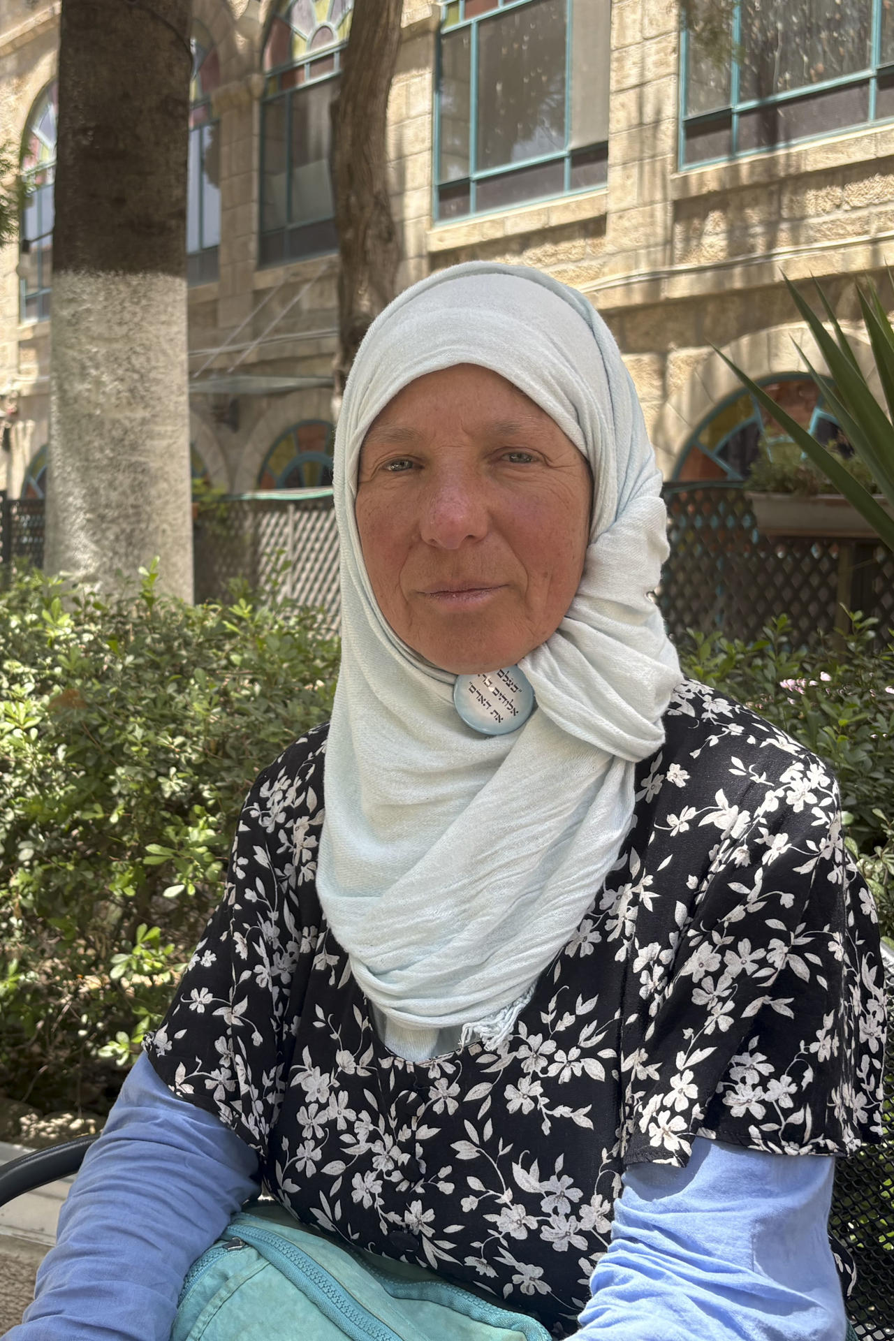La activista Zohar Chamberlain Regev, la única israelí a bordo de la Flotilla Global Sumud. EFE/Miguel Flores