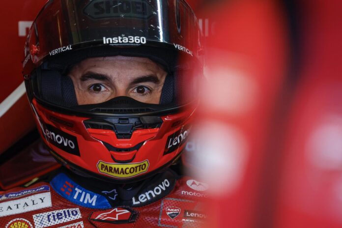 Marc Marquez (Ducati), vigente campeón del mundo. de MotoGP. EFE/EPA/YOAN VALAT
