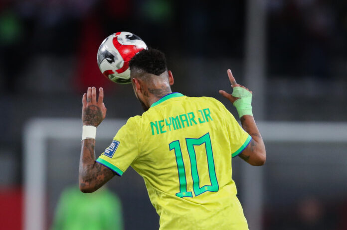 Neymar de Brasil, en una imagen de archivo. EFE/ Paolo Aguilar
