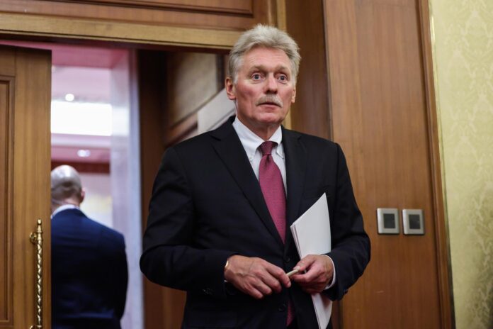 El portavoz de la Presidencia rusa, Dmitri Peskov, en una fotografía de archivo. EFE/EPA/Maxim Shemetov / POOL
