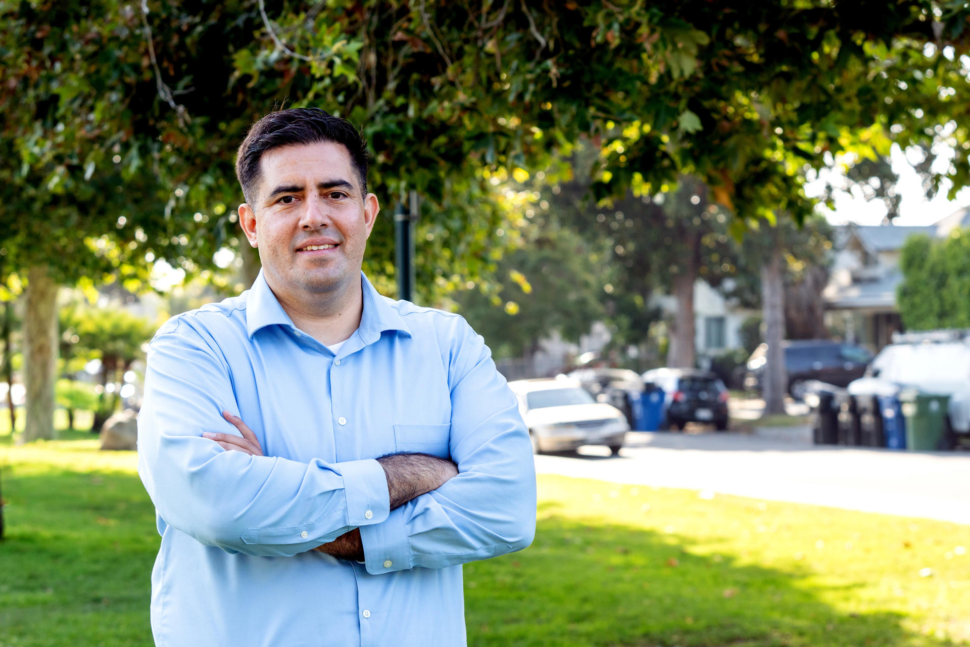 Fotografía cedida por la campaña electoral del mexicano José Ugarte, aspirante al Concejo de Los Ángeles por el Distrito 9. EFE/ Campaña José Ugarte/SOLO USO EDITORIAL/NO VENTAS/SOLO DISPONIBLE PARA ILUSTRAR LA NOTICIA QUE ACOMPAÑA (CRÉDITO OBLIGATORIO)
