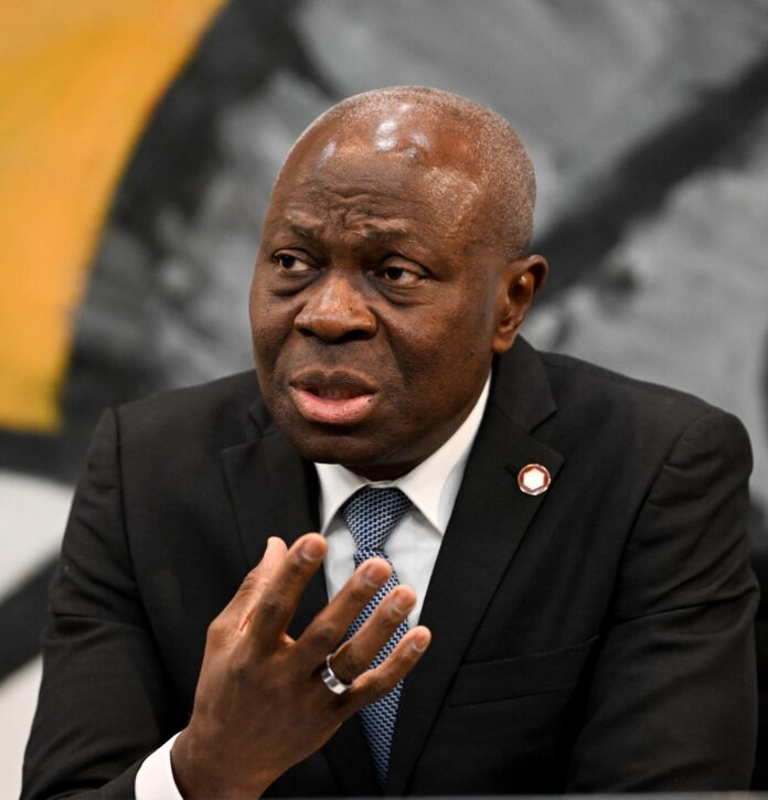 Imagen de archivo del director general de la OIT, Gilbert Houngbo. EFE/EPA/FILIP SINGER
