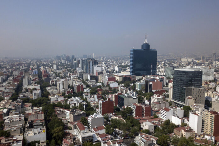 Fotografía aérea de Ciudad de México (México). Imagen de archivo. EFE/ Isaac Esquivel

