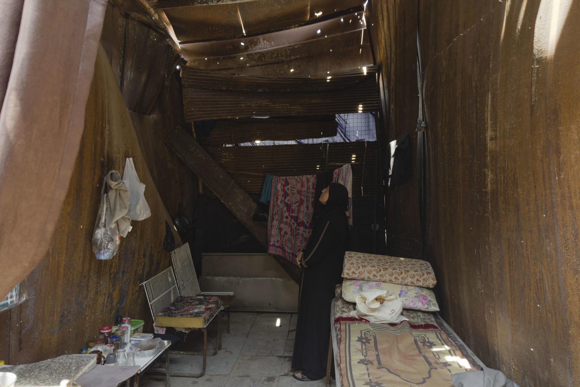 El barrio de Shujaiya, al este de la ciudad de Gaza. EFE/Ahmad Awad
