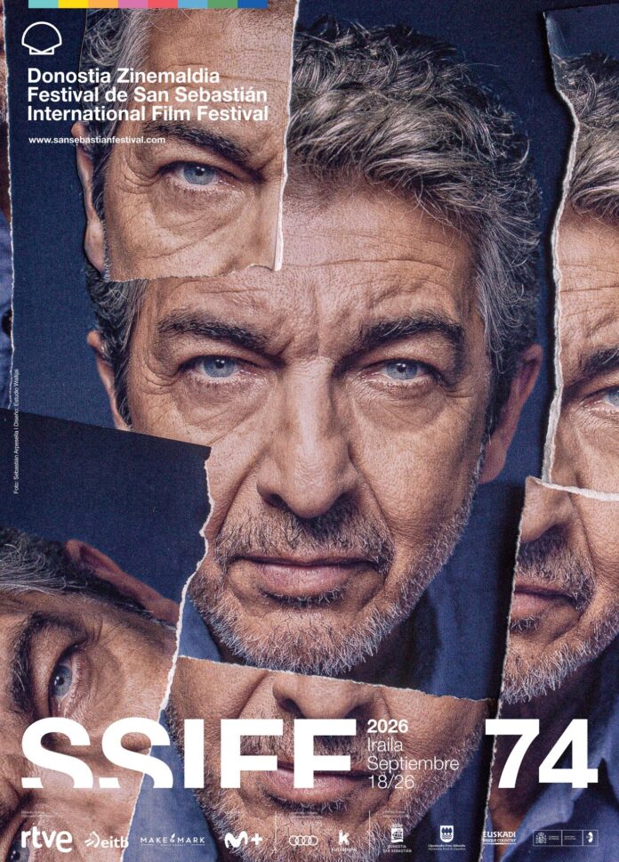 Imagen del cartel de la 74 edición delFestival de cine de San Sebastián (norte de España), protagonizado por el actor argentino Ricardo Darín EFE/SOLO USO EDIORIAL/ CEDIDO POR EL FESTIVAL DE SAN SEBASTIÁN
