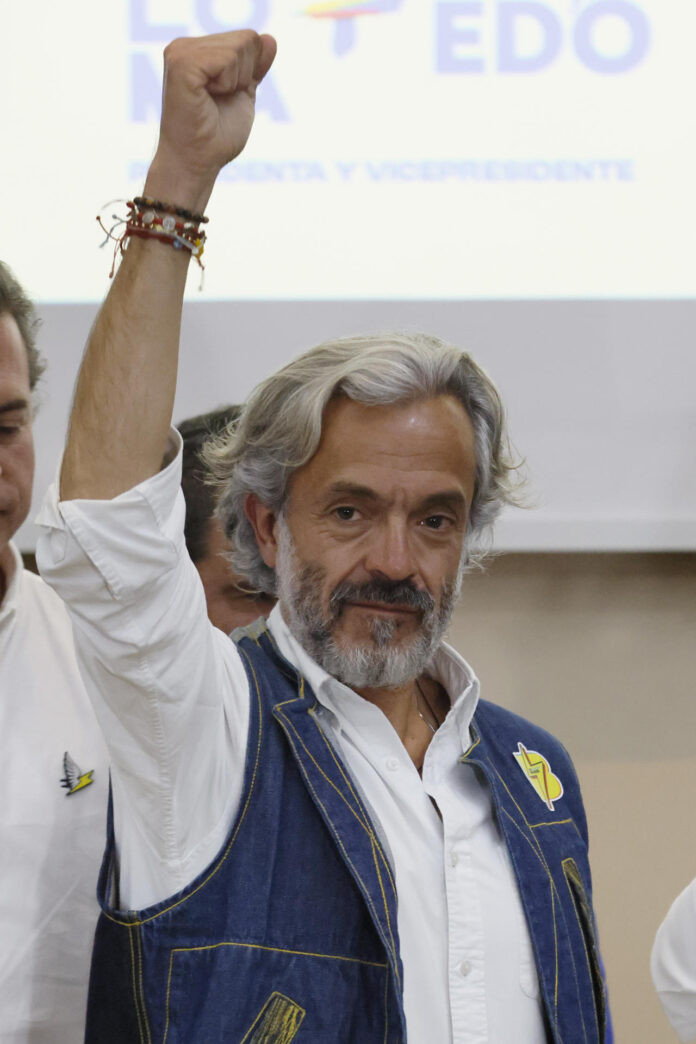 El candidato a la vicepresidencia de Colombia, Juan Daniel Oviedo. EFE/ Carlos Ortega
