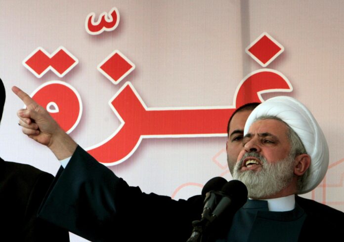FOTO ARCHIVO. Sheikh Naim Qassem. EFE/Nabil Mounzer
