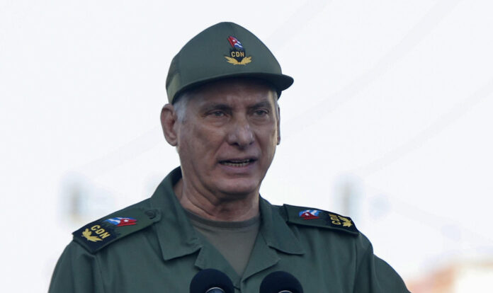 Fotografía de archivo del presidente de Cuba, Miguel Díaz-Canel. EFE/ Ernesto Mastrascusa

