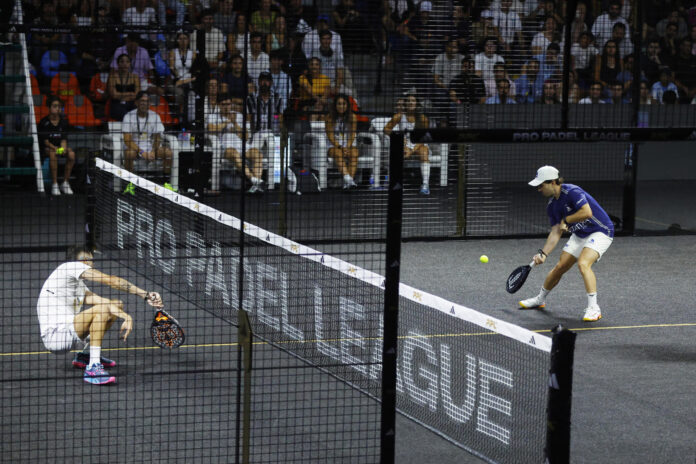 Final del torneo Pro Padel League Guadalajara, México, disputada el 17 de agosto de 2025. EFE/Francisco Guasco
