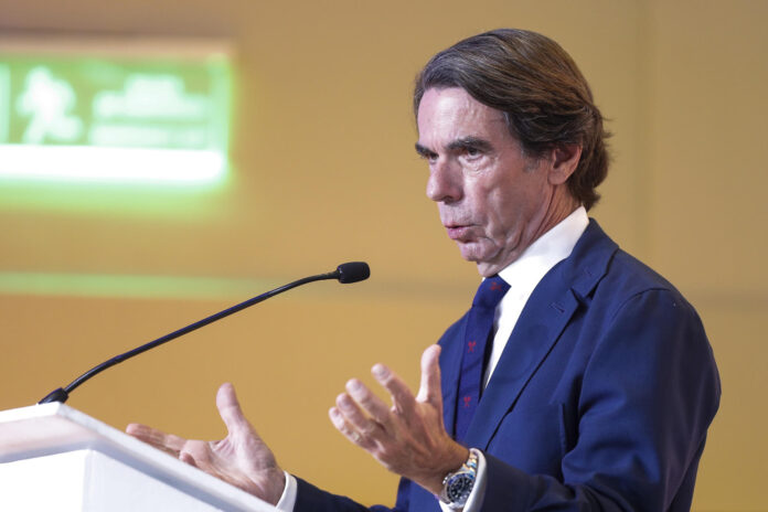 El expresidente del Gobierno Español, José María Aznar. Imagen de archivo. EFE/Isaac Esquivel
