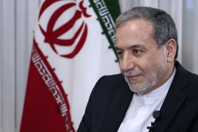 Imagen de Archivo del ministro iraní de Exteriores, Abás Araqchí.
 EFE/ Jorge Jerónimo
