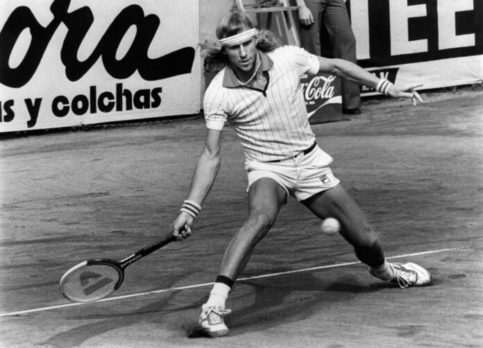 Bjorn Borg durante un partido. EFE/jg
