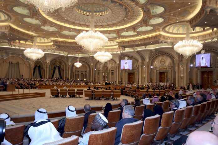 Imagen de archivo de una cumbre de la Organización de Países Exportadores de Petróleo (OPEP) en Riad, Arabia Saudí. EFE/SPA
