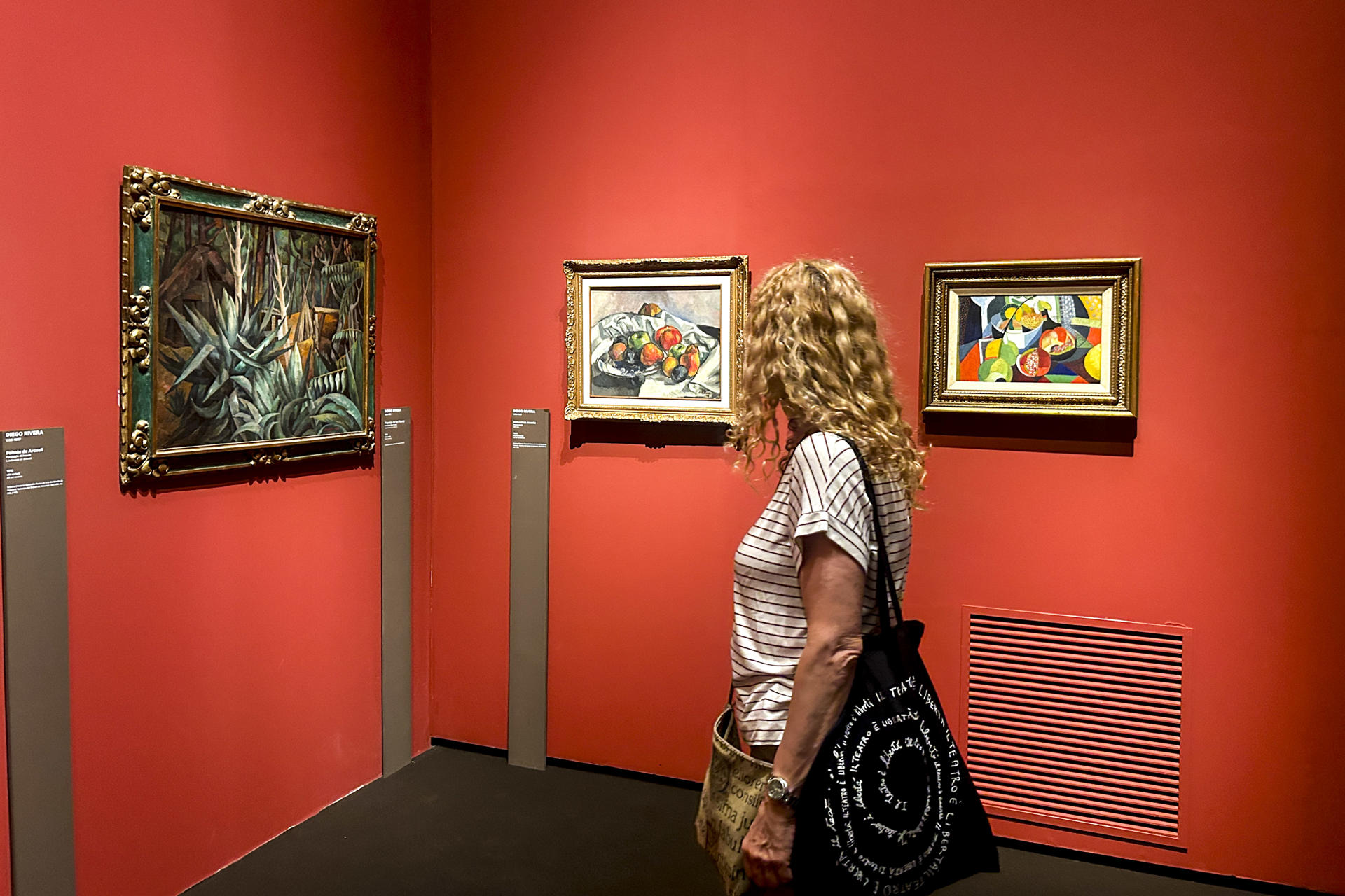 .- Los Museos Capitolinos de Roma inaugurarán este martes la exposición 'Diego Rivera y la construcción del arte moderno en México en el siglo XX', una retrospectiva de más de 140 obras que sitúa al célebre muralista en el centro de los intercambios vanguardistas entre Europa y el país norteamericano. EFE/Mariana López Alba
