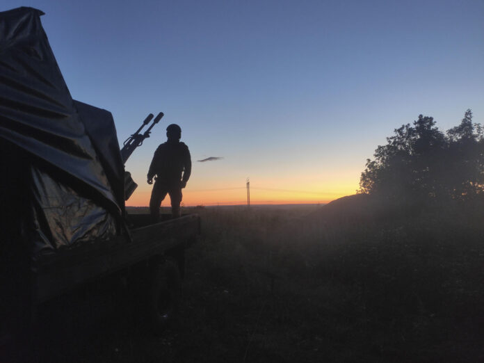 Imagen de archivo de un soldado ucraniano en Járkov, en el este de Ucrania. EFE/ Rostyslav Averchuk
