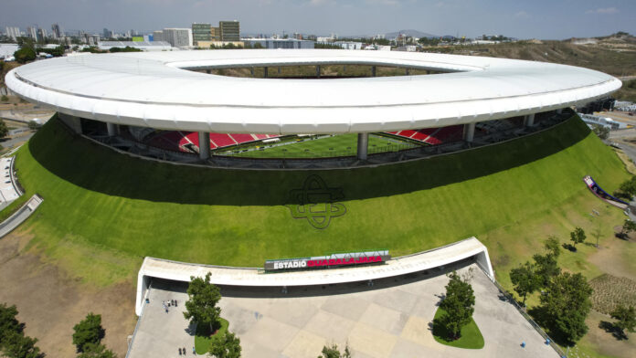 En la imagen de archivo, el estadio Guadalajara, en Jalisco (México). EFE/ Francisco Guasco
