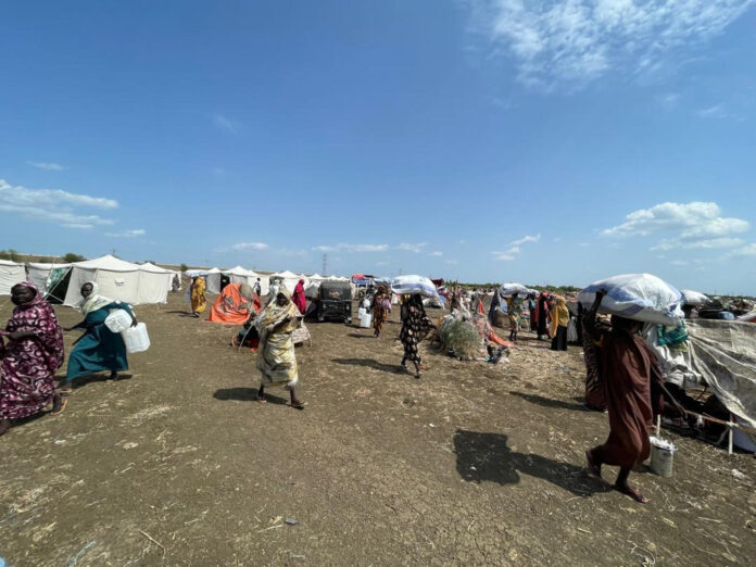 - Uno de los campos de desplazados en el estado sudanés de Nilo Azul, en la frontera con Etiopía y donde más de 60.000 personas se han visto obligadas a huir de sus casas en los últimos cuatro meses debido al repunte de la violencia en Sudán. EFE/Cedidas por Plan International SOLO USO EDITORIAL/SOLO DISPONIBLE PARA ILUSTRRA LA NOTICIA QUE ACOMPAÑA (CRÉDITO OBLIGATORIO)
